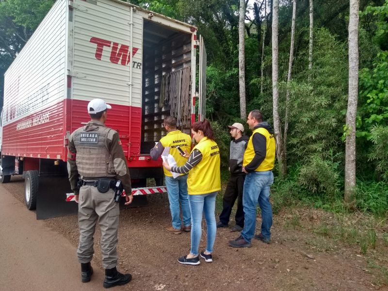 Turma volante do município de Vila Lângaro intensifica fiscalização